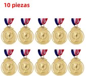 10-30xWinner Reward Gold Silver Bronze Award Medal with Neck Ribbon 1st 2nd 3rd Prize Medal for Sport Competition Prize for Kids