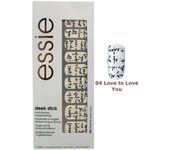 Essie, sleek stick, nail stickers, 04, love to love you