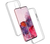 Funda doble 360º compatible con SAMSUNG GALAXY S20 / S11E ⋆ Frontal de silicona y trasera de policarbonato ⋆ Transparente ⋆ Protección integral ⋆ Diseño fino y ligero ⋆ Tacto cómodo ⋆ Acceso a todos los botones ⋆ Resalta el diseño del móvil