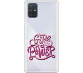 Funda compatible con Samsung Galaxy A71 - Diseño Girl Power