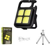 KDULIT Mini LED Keychain Flashlight COB Night Light Portable USB Charging Camping Lamps for Work Outdoor Hiking Fishing Lighting