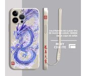 Luxury Chinese Dragon Case for Apple iPhone 13 Pro 15 Plus XS Max 12 Mini 14ProMax 11 XR SE 8 7 Square Liquid Cover