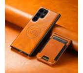 SUTENI Wallet Phone Case Card Holder Leather Magnetic Pocket Cover Magsafe Wireless charging For Samsung Galaxy S24Ultra S23Plus
