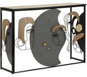Consola MF622, metal, multicolor, 108x38x79 cm