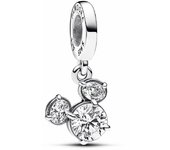 Charm colgante Pandora Silueta cabeza brillante de Mickey Mouse de Disney