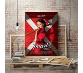 2022 New Horror Film Mia Goth Is Pearl Movie Poster Canvas Painting X-traordinary Origin Prints Wall Pictures Cinema Home Decor
