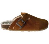 Zuecos Verbenas  para mujer en color marron