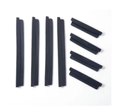 8Pcs/Set Car Door Protector Strip Auto Door Crash Bar Bumper Buffer Trim Guard Edge Corner Car Decoration Accessories