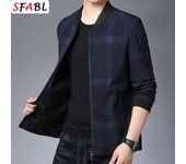 Newest Spring Jacket Men Casual Jacket Zipper Pocket Bomber Jacket Men's Jackets Slim Fit Luxury Baseball Coats L-3XL Outerwear