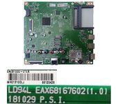 Placa Main EAX68167602(1.0), LG 32LM630BPLA