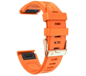 Wristband Replacement Strap For Garmin Fenix 7S 5S Plus 6S Pro Quick Fit Rose Gold Buckle Silicone 20mm Band Smartwatch Bracelet
