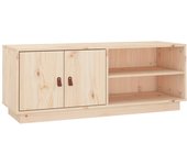 vidaXL Mueble de TV de madera maciza de pino 105x34x40 cm, Mueble de Salon, Mueble TV, Mueble TV salon, Mesa de TV, Mueble tele