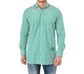 La Martina-Camisa Manga Larga con cuello de solapa HMCJ06 para Hombre