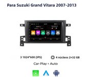 7inch 2din Car Radio Stereo Android 13 For Suzuki Grand Vitara 3 2005-2010 2011-2015 Autoradio Multimedia Screen GPS Carplay RDS