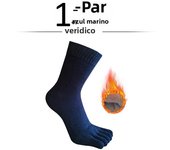 1/5 Pairs Winter Thick Five Finger Socks Man Cotton Solid Business Anti-Bacterial Breathable Warm Floor Sleeping Terry Toe Socks