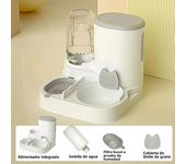 Cat bowl automatic feeder for cats, dogs, pets, water dispensers, integrated cat bowl, cat food basin, dogs, eating, drinking wa
