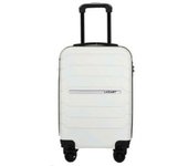 Maleta Trolley Poessa ABS Lagart Negro - 34x23.5x55 Cm - 4 Ruedas Dobles