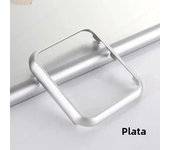 Accessories for Apple Watch Case 45mm 44mm Metal Bumper Protective Cover Frame for iWatch SE Series 7/6/5/4 Cases Aluminum Gold