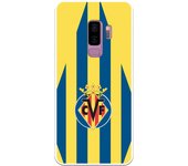 Funda original compatible con Samsung Galaxy S9 Plus | Villarreal escudo fondo amarillo | TPU MATE