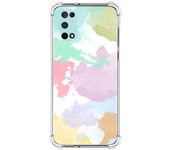 Tumundosmartphone Funda Silicona Antigolpes Realme 7 5G Diseño Acuarela Personalizada