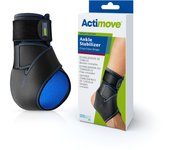ACTIMOVE ANKLE STABILIZER ESTABILIZADOR DE TOBILLO BANDAS CRUZADAS NEGRA UNIVERSAL