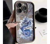 Illusory Color Chinese Dragon Silicone Phone Case For Xiaomi 11 Lite 5G NE 14 13T 13 12T 12X 12 Poco X5 F5 X3 Pro X6 Soft Cover