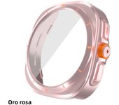 Change To Ultra Case for Samsung Galaxy Watch 7 44mm 40mm Accessories Protective Case + Screen Protector Glass for Galaxy Watch6