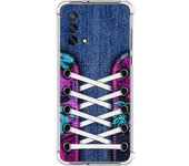 Funda Silicona Antigolpes para Oppo A74 4G diseño Zapatillas 06 Dibujos