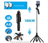 MEUYAG 2025 New Wireless Selfie Stick Tripod with Bluetooth Remote, Portables Foldable Stand for Vlog Shooting Record for iPhone