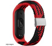 Bracelet for Mi band 7 Strap Elastic adjustable metal Nylon Braided Miband4 miband 5 correa pulseira for xiaomi Mi band 4 3 5 6