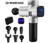 Phoenix A2 Fascia Gun Muscle Relaxation Massager Electric Massager Body Neck Deep Tissue With LCD Display Screen High Frequency