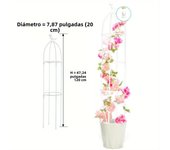 A plant bracket for climbing vines, a light plant tower, and a European style support frame for climbing balconies in gardening