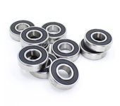 6001-2RS Bearing ABEC-5 (10PCS) 12x28x8 mm Sealed Deep Groove 6001 2RS Ball Bearings 6001RS 180101 RS