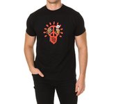 Kukuxumusu-Camiseta manga corta y cuello redondo PEACE BULB para Hombre
