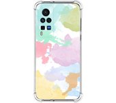 Funda Silicona Antigolpes para Vivo X60 Pro 5G diseño Acuarela 11 Dibujos