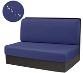 2pcs/set Solid Color RV Dinette Cushions Covers Stretch Adjustable Anti-dirty Sofa Seat Covers Bench Backrest Decor for Car