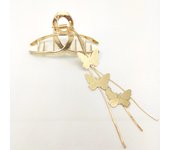 Butterfly Metal Clip Hair Grab Elegant Vintage Fringe Headband clip Hair Accessories