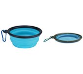 350ML Dog Bowl Portable Folding Pet Bowl Collapsible Silicone Water Bowl for Dog Outdoor Travel Puppy Food Container Feeder Dish