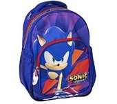 Mochila Escolar Mediana Sonic Prime 42cm