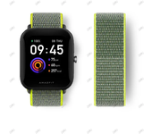 20mm/22mm watch band For Amazfit GTR/GTS 4-3-2-2e/GTR 42mm-47mm/bip-U-S-lite Nylon Loop strap sport correa amazfit gts 4-2 mini