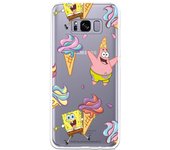 Funda original compatible con Samsung Galaxy S8 - Bob Esponja y Patricio Helados