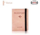Rfid Blocking Protection Travel Passport Credit Holder Cover Case Business PU Leather Women Men Ticket Protective Accessories