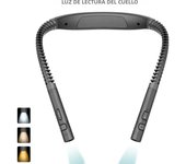 LED Neck Reading Light 3 Color 3 Brightness Book Light Reading Lamp Usb Rechargeable Lamp Flexible Arm Neck Read Lamp Book Lamp