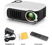 1080P 4K MINI Projector Portable 3D LED Video Projectors Home Cinema Theater Game Laser Beamer Smart TV BOX Via HD Clear New