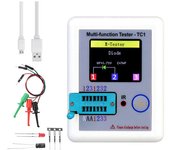 Probador de transistores multifuncional LCR-TC1 Pantalla gráfica en color
