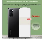 4 In 1 Matte Hydrogel Film For Xiaomi MIX Fold 3 2 Hinge Sticker Full Body For Fold3 Screen Protector