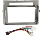 Car Radio Stereo Fascia 2Din Frame For Toyota Corolla Verso AR10 2004 - 2009 Panel Dash DVD Player Cable Adapter Dash Fascia Kit