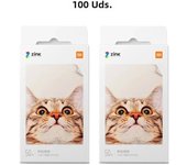 Original Xiaomi ZINK Pocket Printier Self-adhesive Photo Print Paper 50 Sheets For Xiaomi 3-inch Mini Pocket Photo Printer