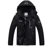 Bolsitos Múltiples Chaqueta Polar de Invierno Cálida