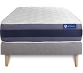 Pack colchón Actilatex morpho 90x190cm + Somier, Látex y espuma viscoelástica, 5 zonas de confort